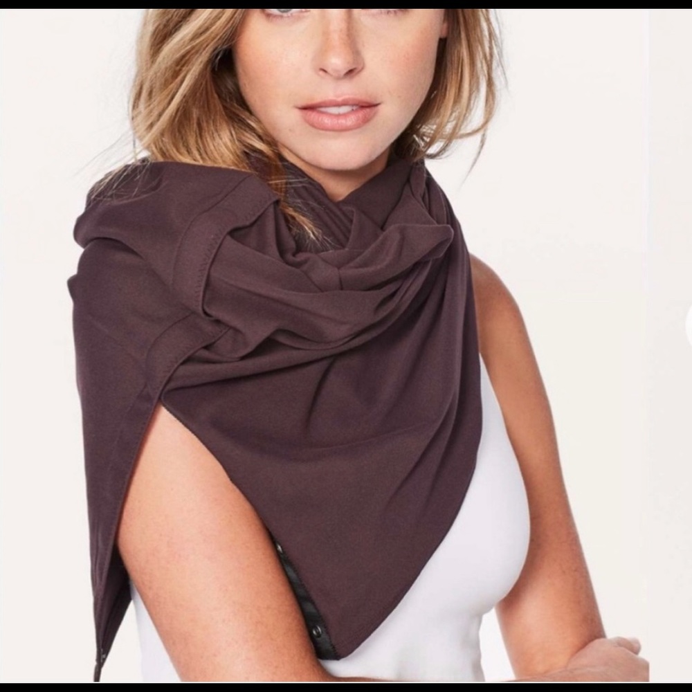 Lululemon Vinyasa Scarf in Black Cherry